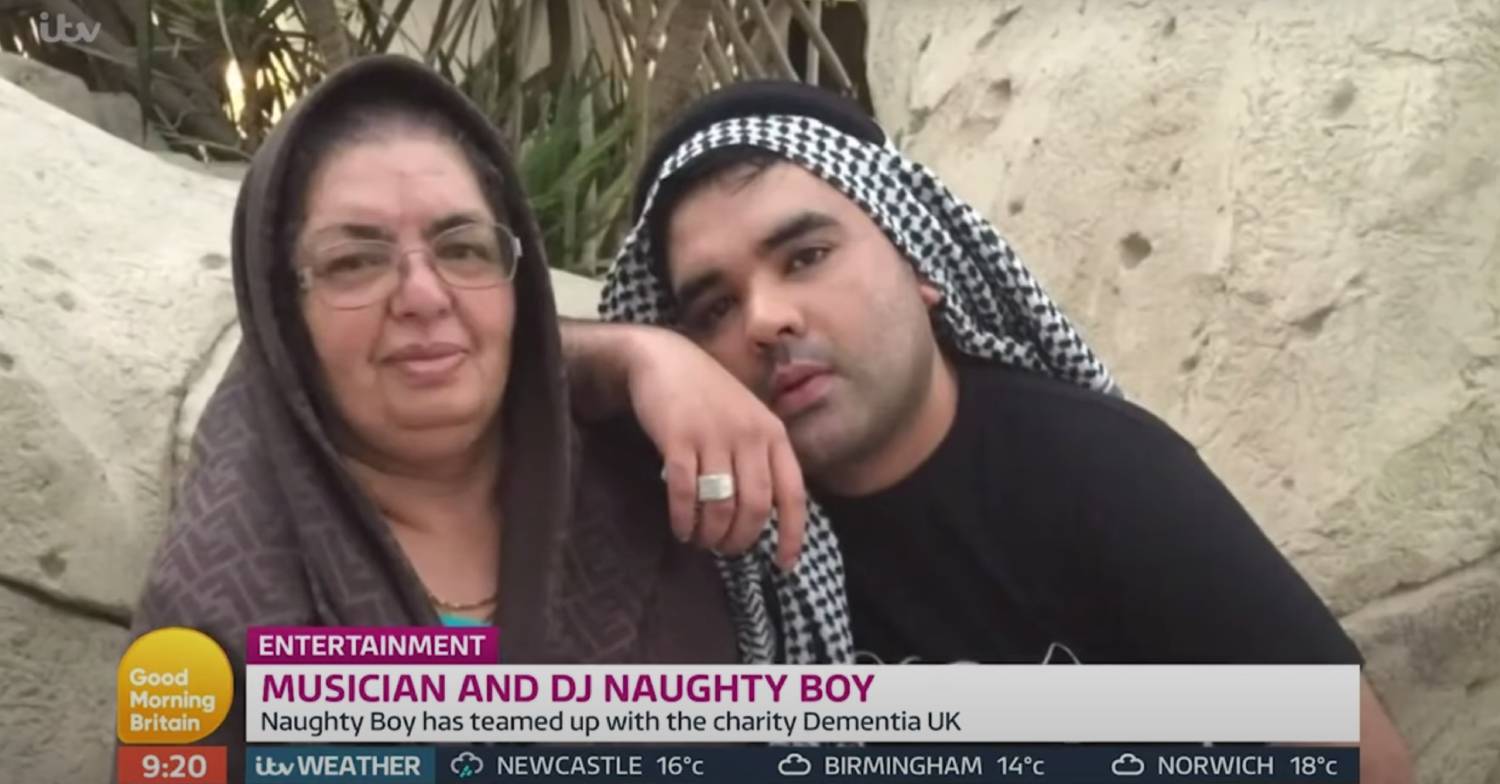 Naughty Boy has also addressed his mother's condition on Good Morning Britain