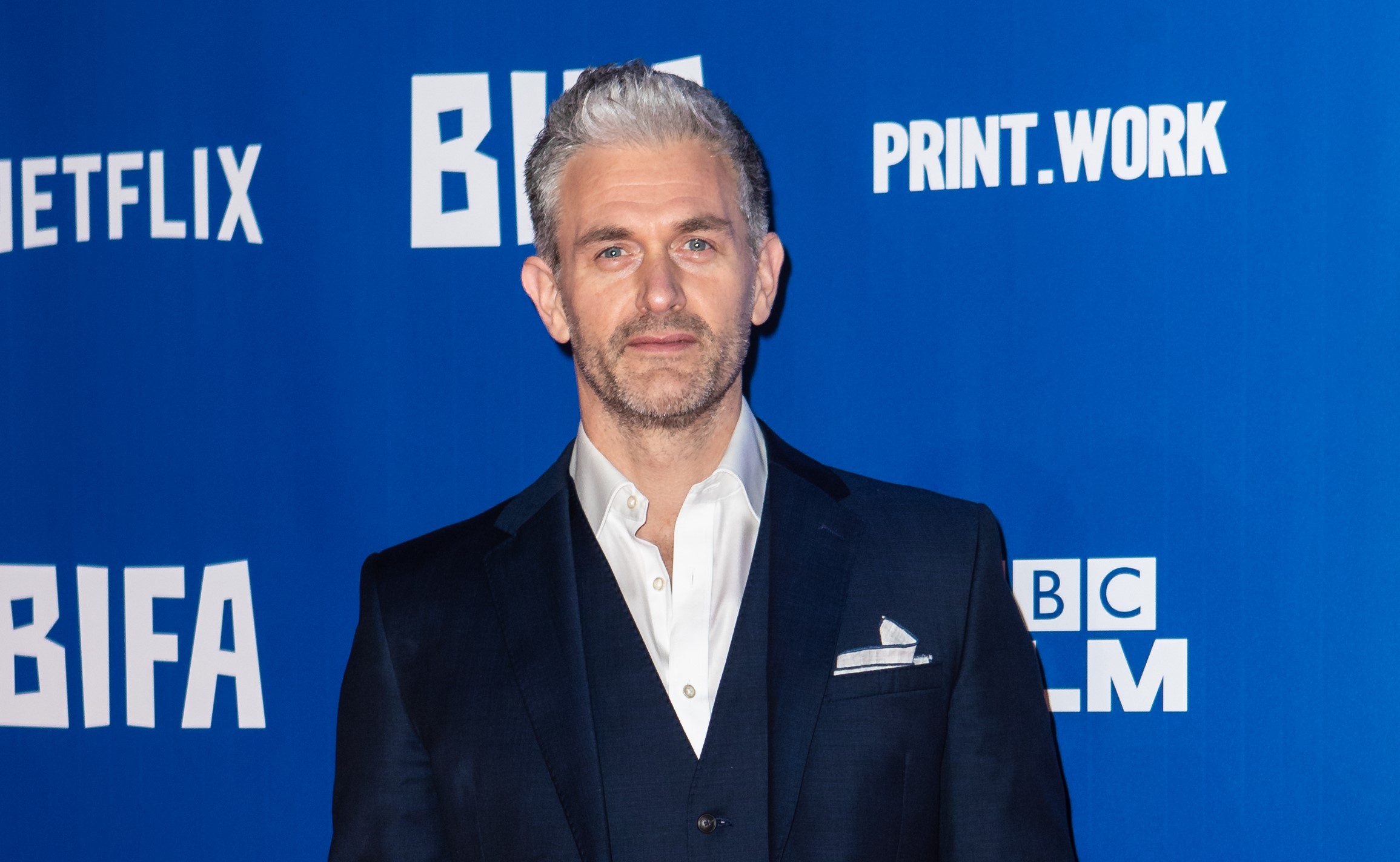 Glen Wallace on the red carpet at BIFA