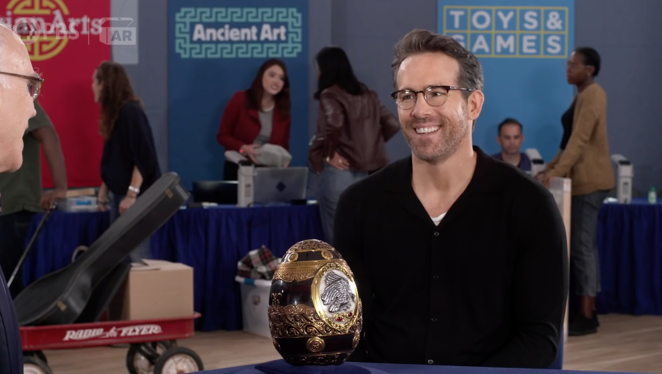 Ryan Reynolds antiques roadshow