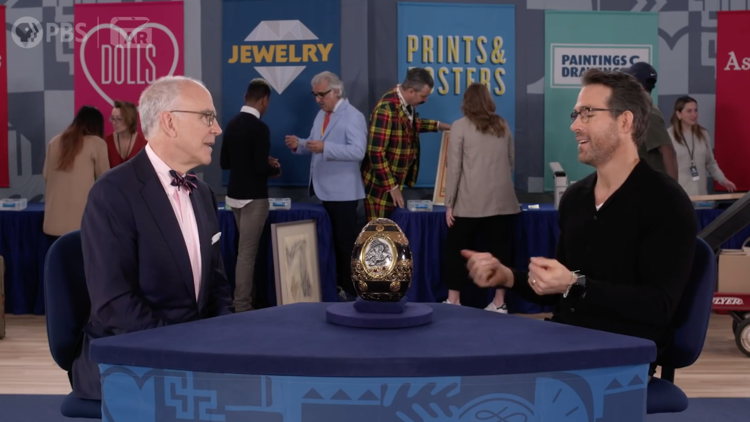 Ryan Reynolds antiques roadshow