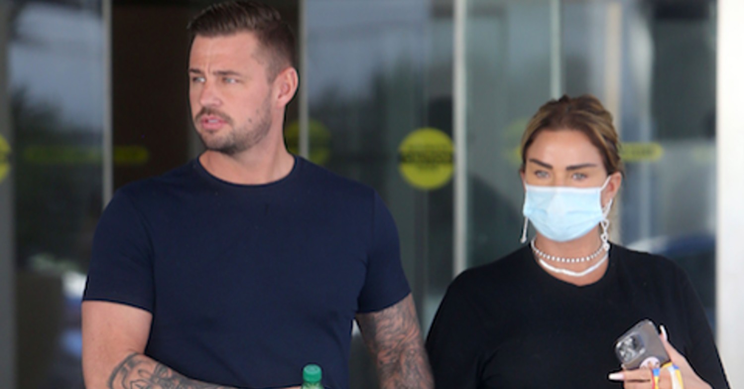 Carl Woods and Katie Price in Vegas