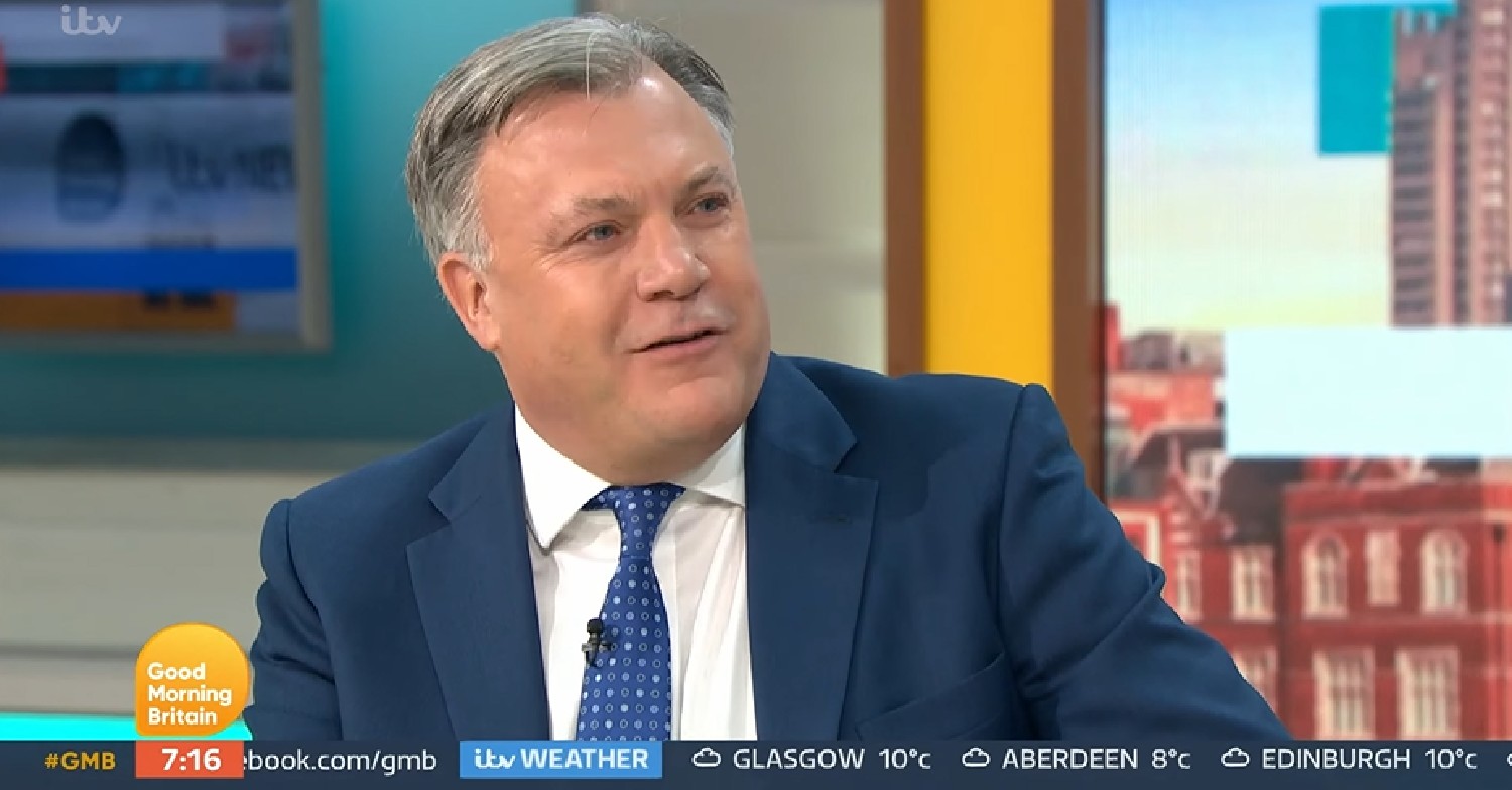 Ed Balls speaks about his stammer on GMB