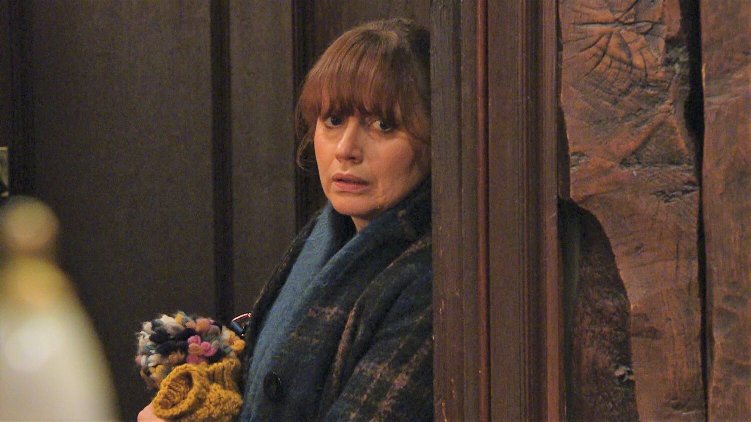 Emmerdale Lydia is worried after finding the video