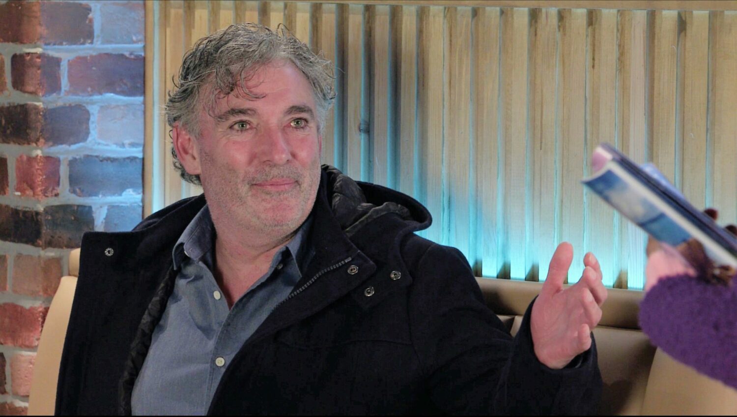 Coronation Street Dec 1 Neville smiles as he meets Emma for the first time