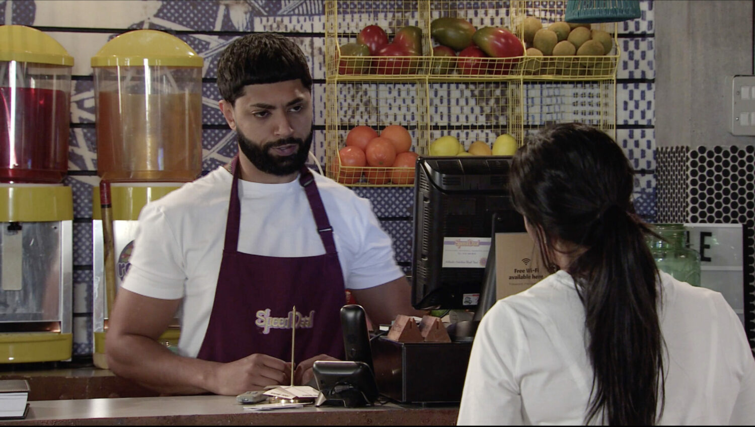 Coronation Street Dec 1 Zeedan is confronted by Alya