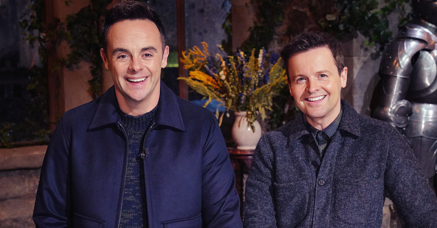 I'm A Celebrity Ant and Dec smile as they host outside camp