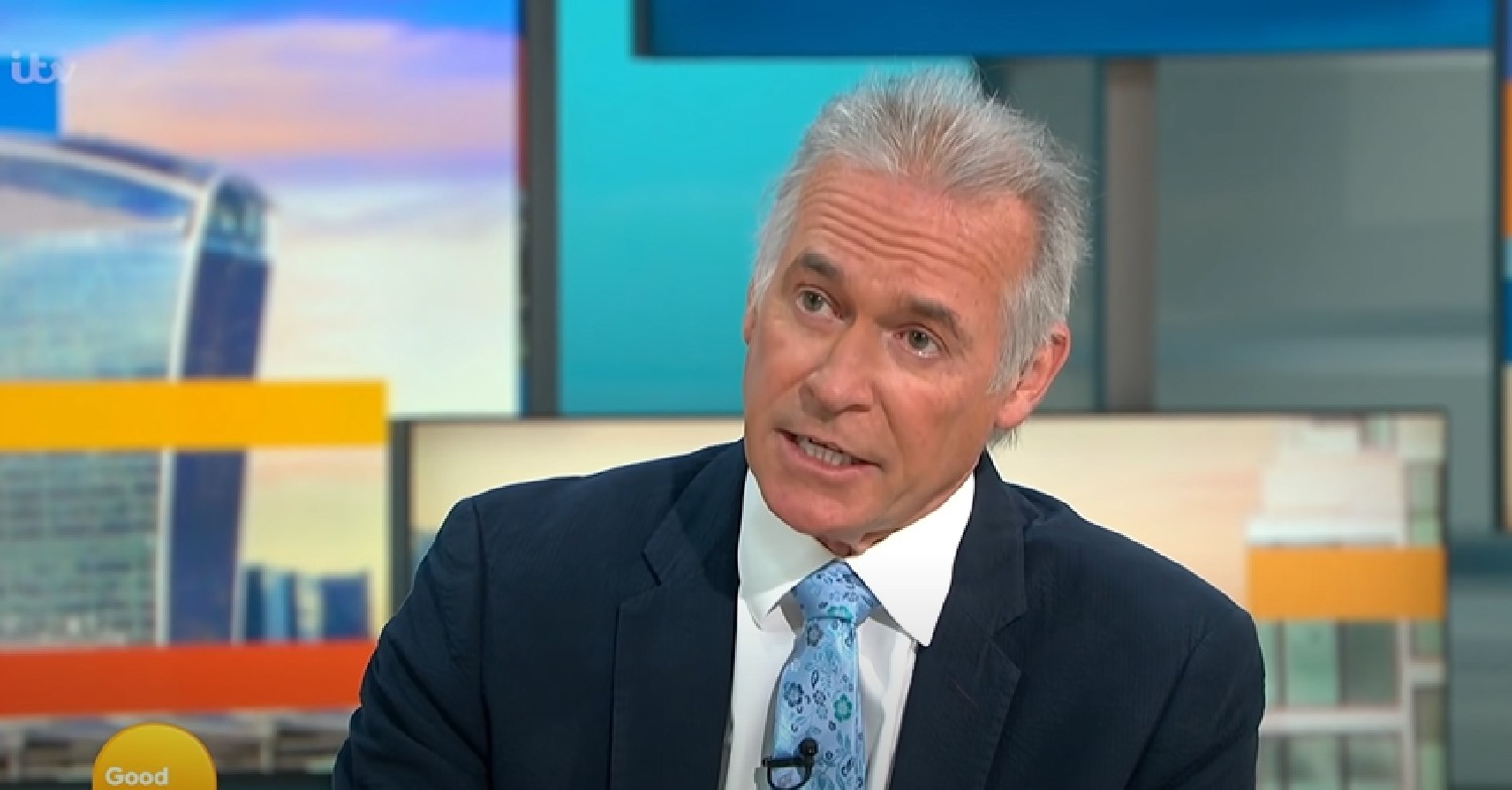 Dr hilary Jones on ITV Good Morning Britain