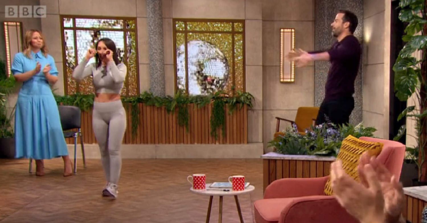 Strictly star Manrara in tears over special surprise on Morning