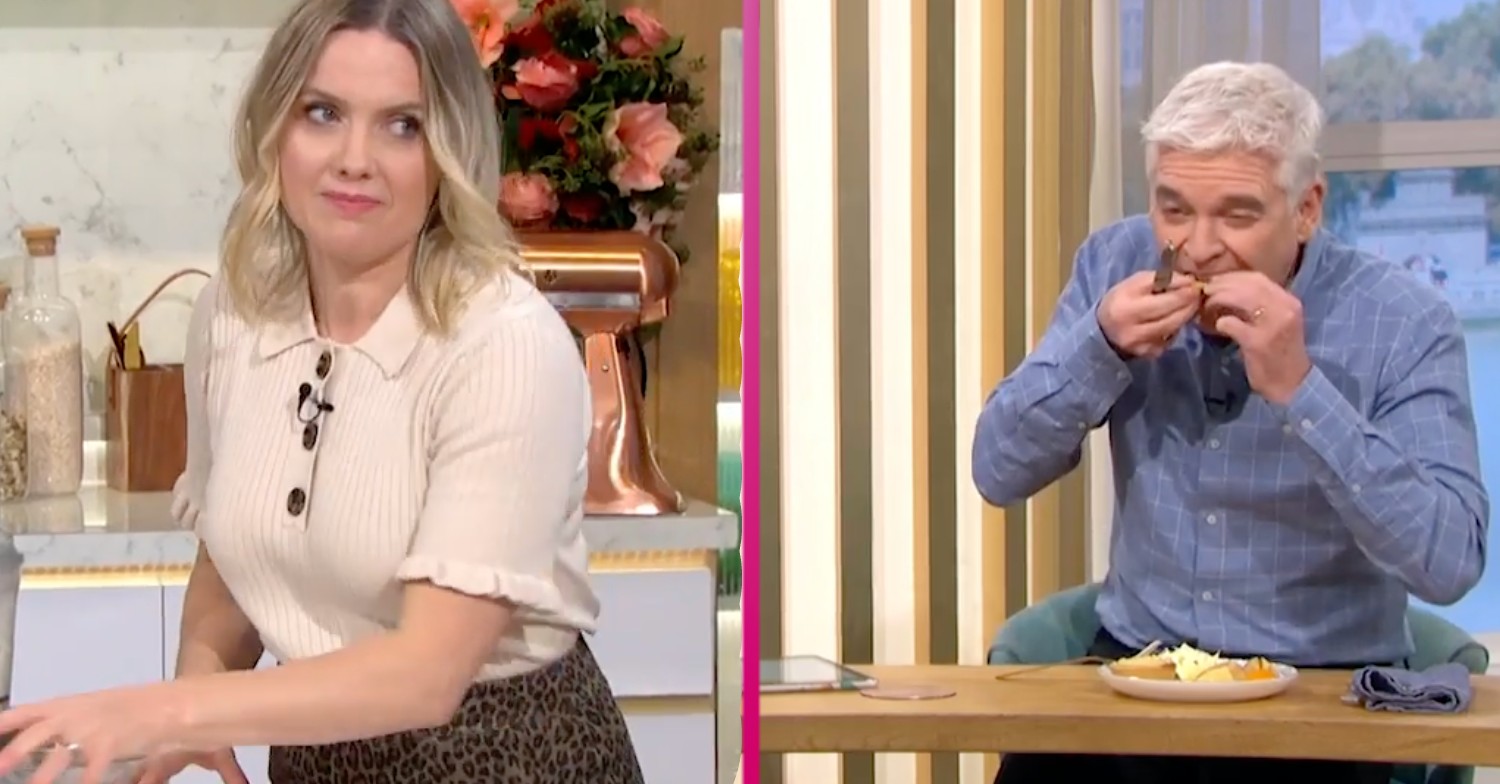 Phillip Schofield and Juliet Sear on This Morning - mince pie recipe