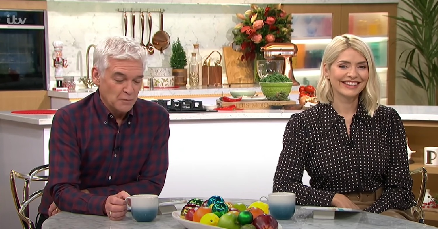 Phillip Schofield and Holly Willoughby on This Morning