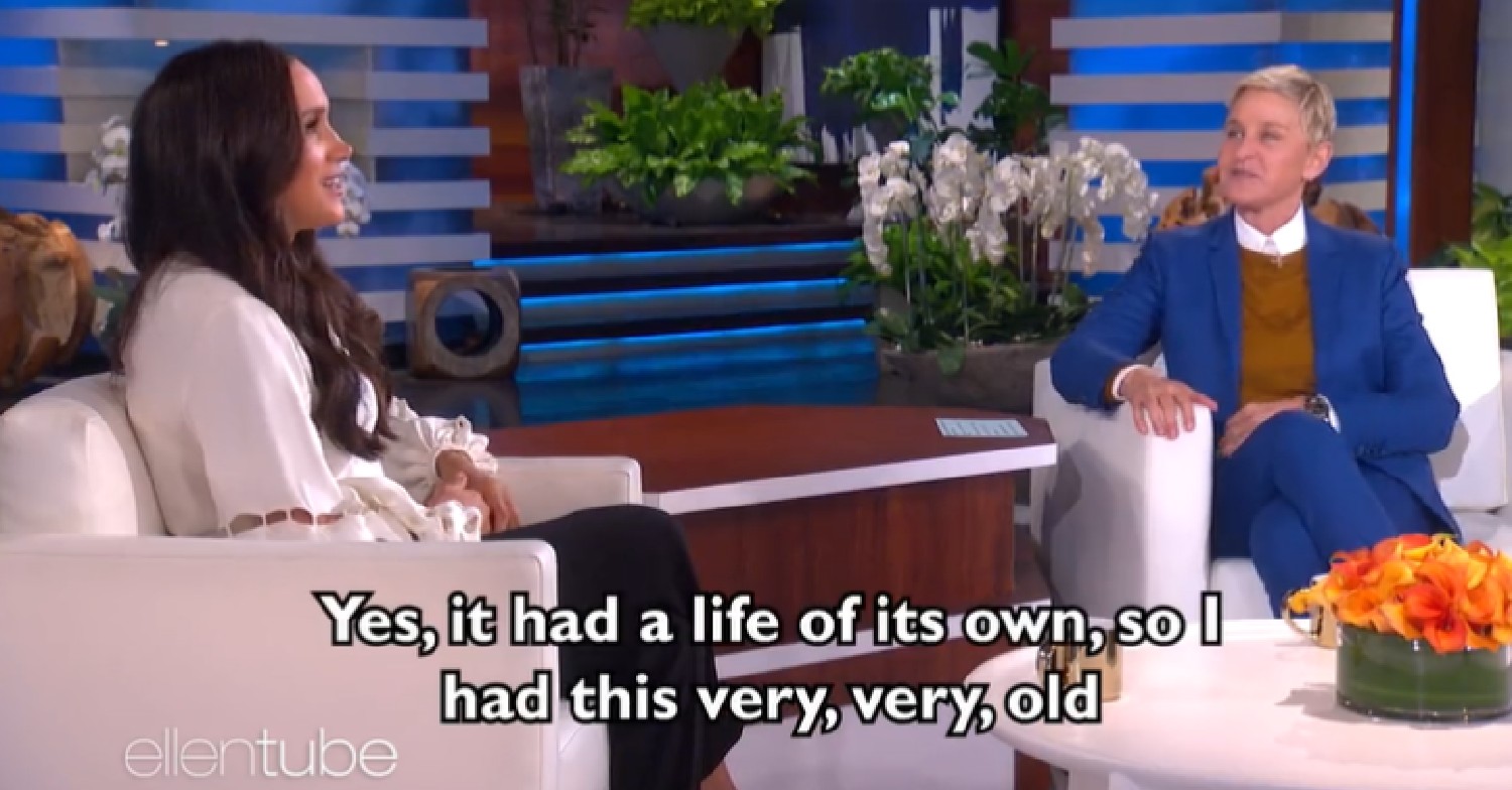 Meghan Markle on the Ellen Show