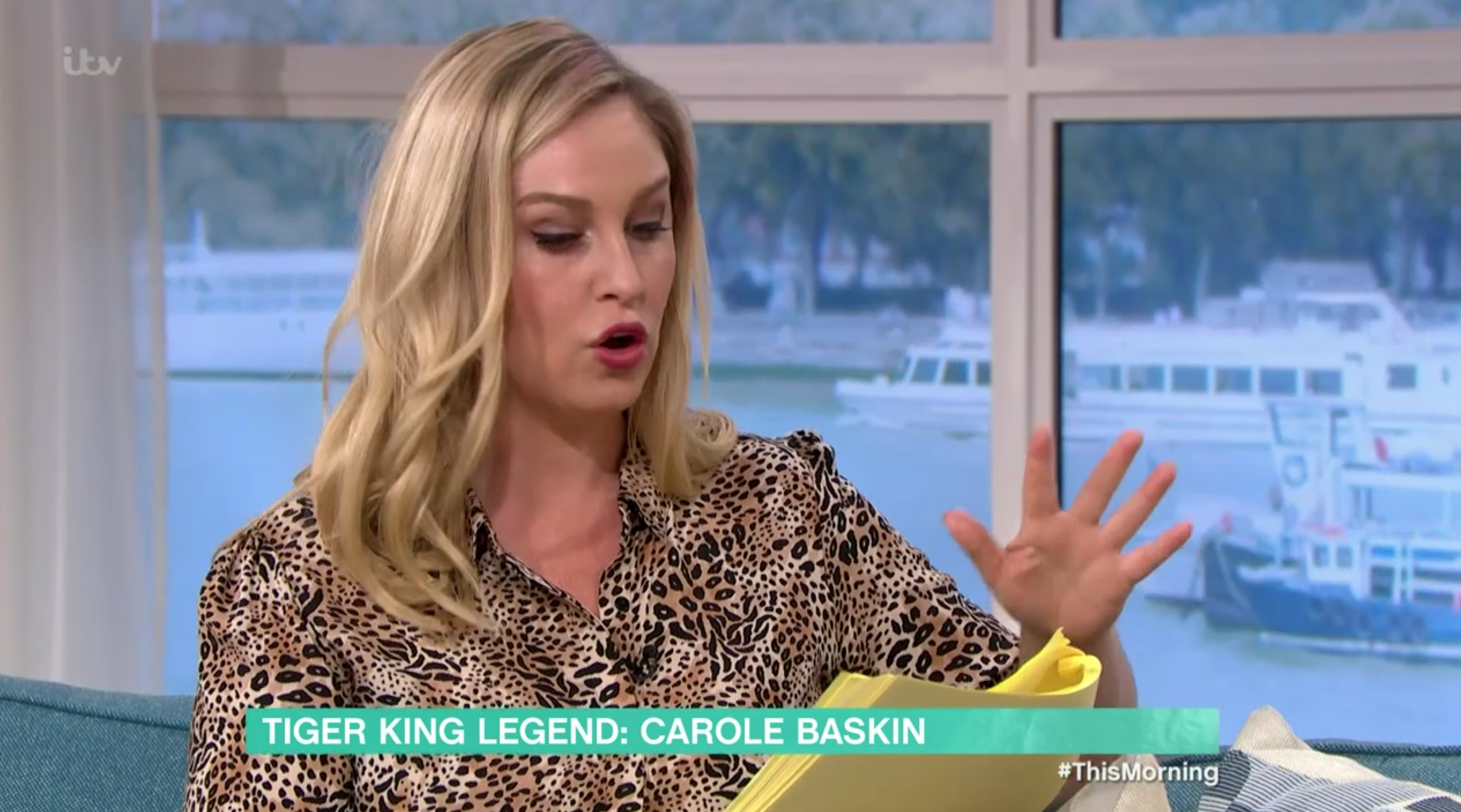 Josie gibson this morning