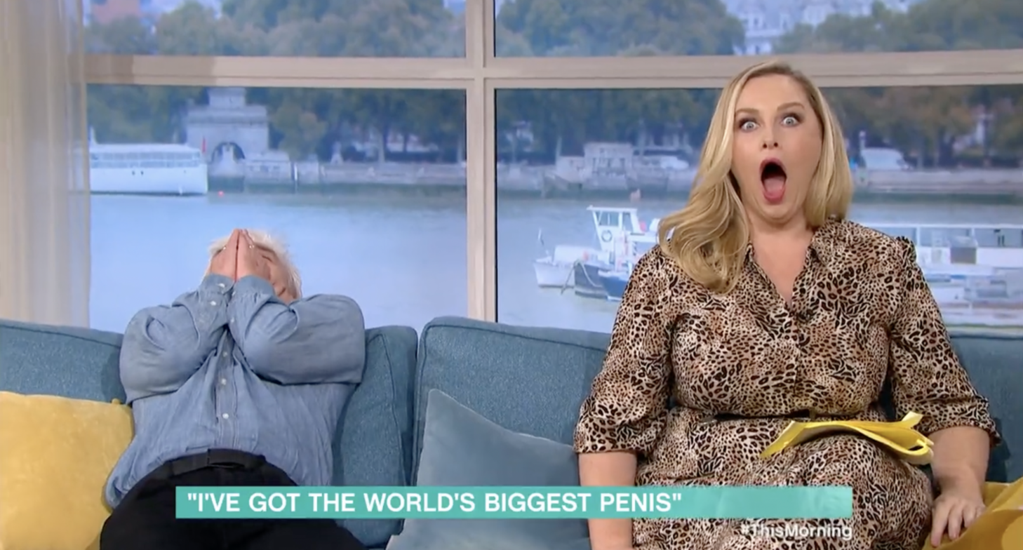 Phillip Schofield and Josie Gibson on This Morning 