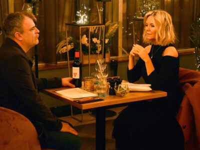 Steve McDonald on First Dates with Janine Butcher