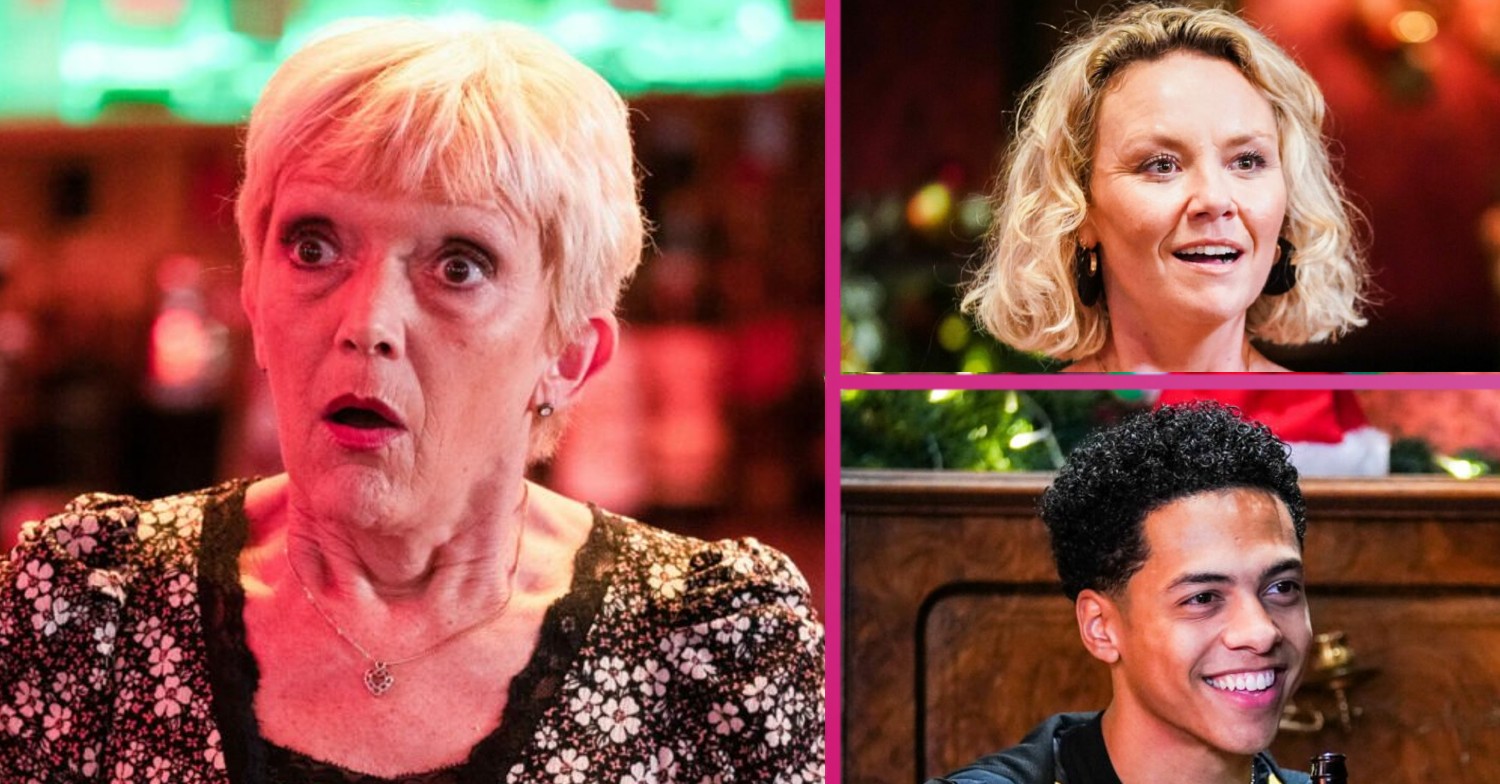 EastEnders Jean shocked, Janine happy, Keegan happy