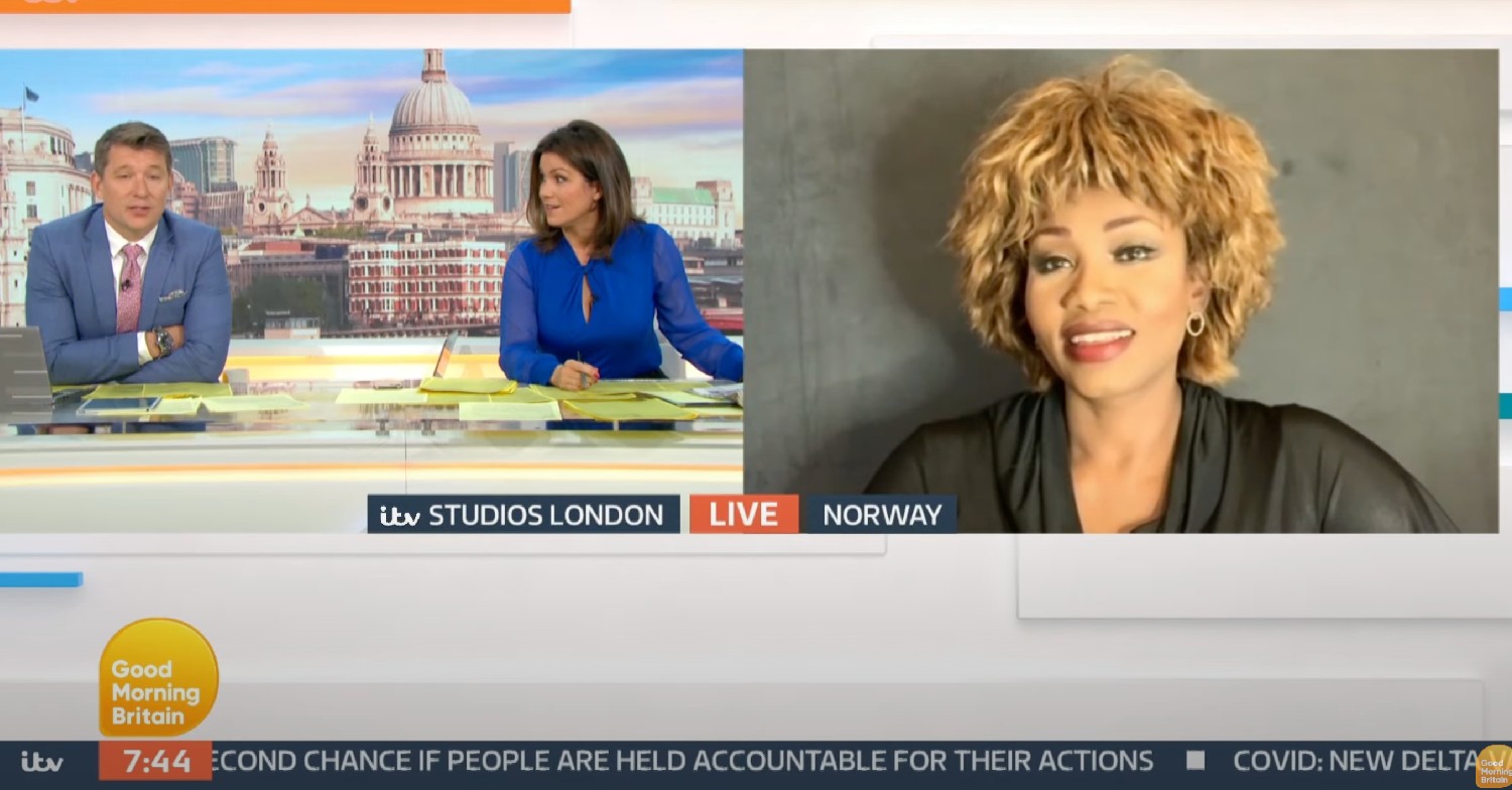 Ben Shepherd, Susanna Reid, Dorothea Fletcher on GMB today