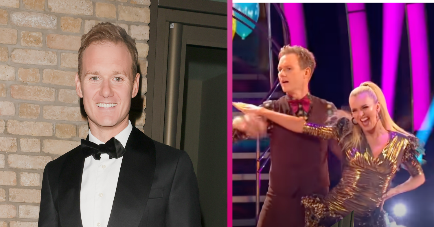 Dan Walker on Strictly