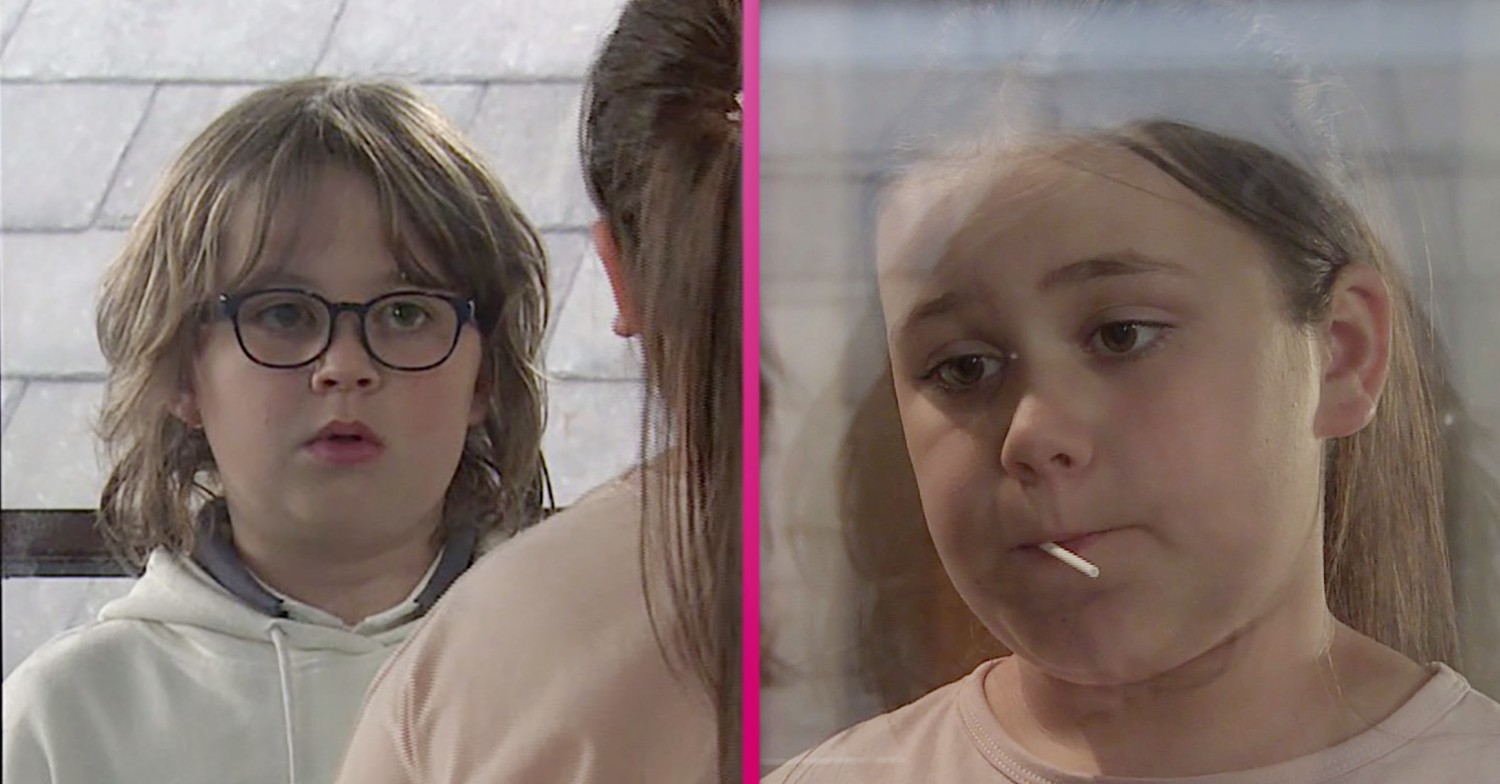 Sam Lily Coronation Street