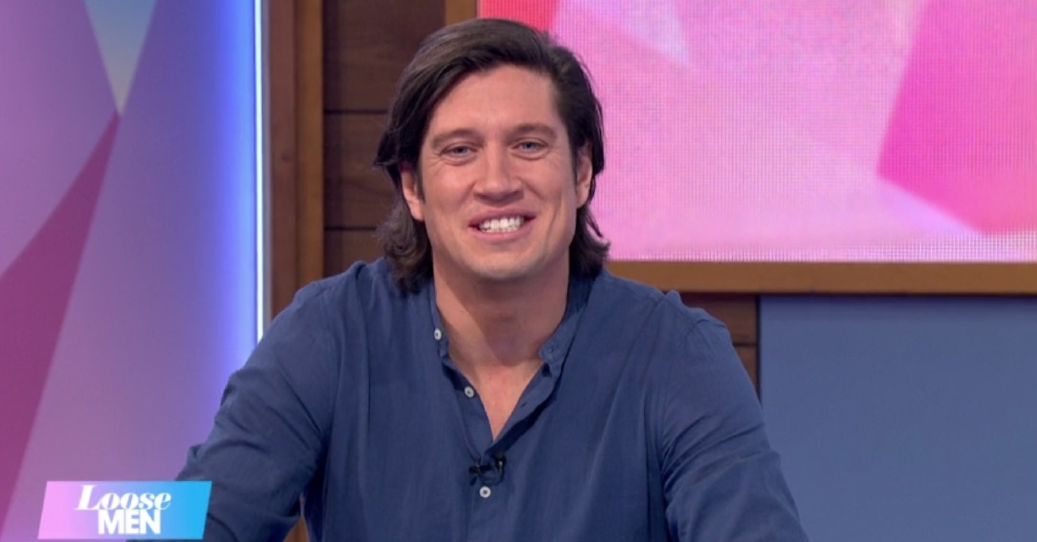 Vernon Kay anchored Loose Men today on ITV 