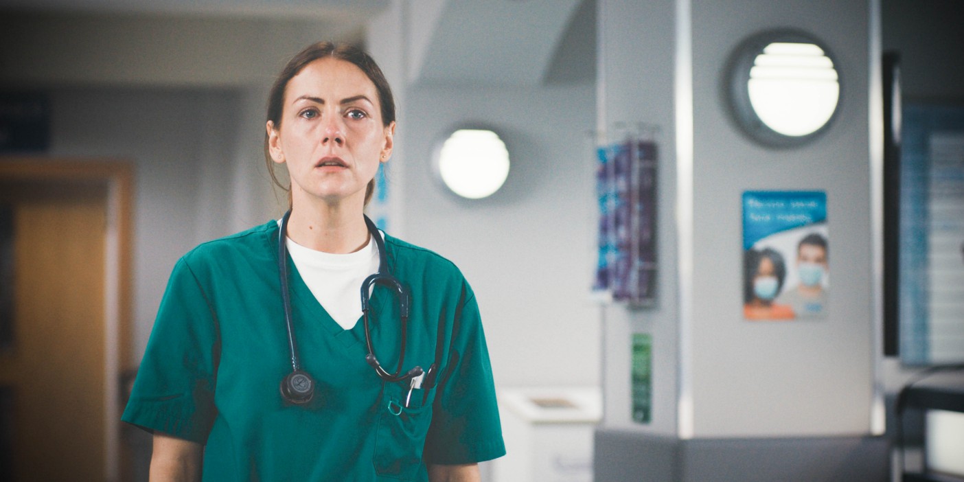 Casualty Stevie is exposed