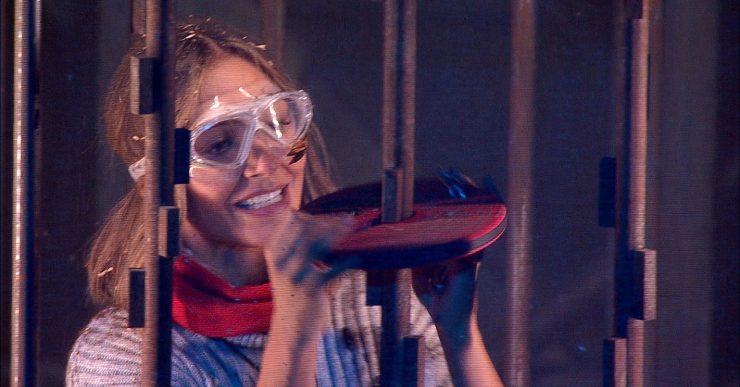 Frankie Bridge undertakes first trial on I'm A Celebrity