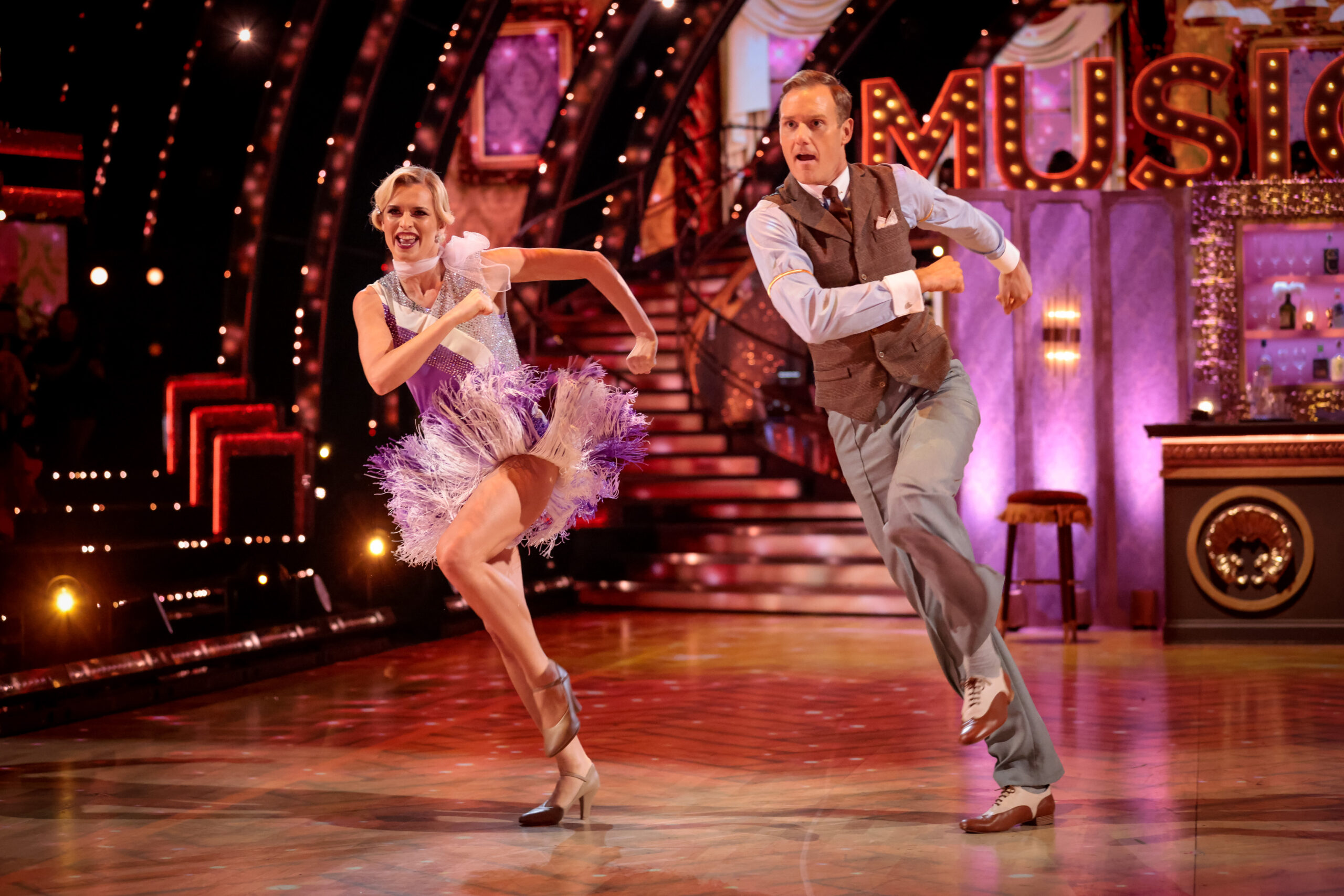 Strictly Nadiya and Dan performed a Charleston