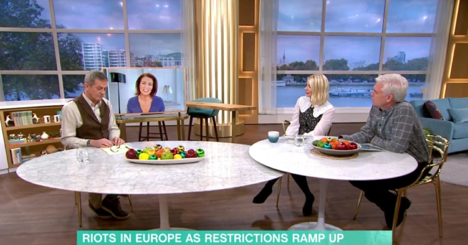 This Morning, Matthew, Julia, Holly, Phill on show today