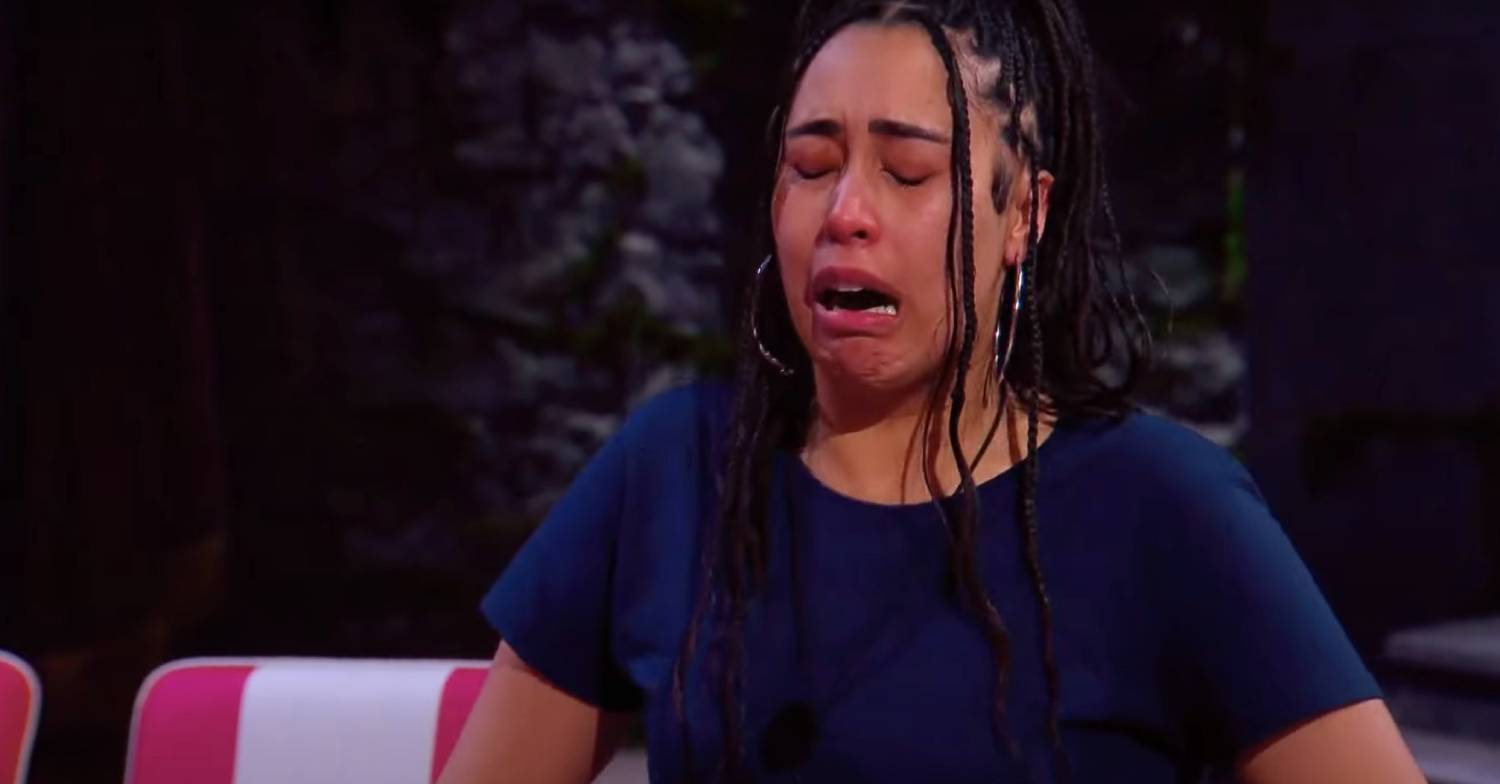 Snoochie Shy also had a rotten time tucking in during the Bushtucker Trial