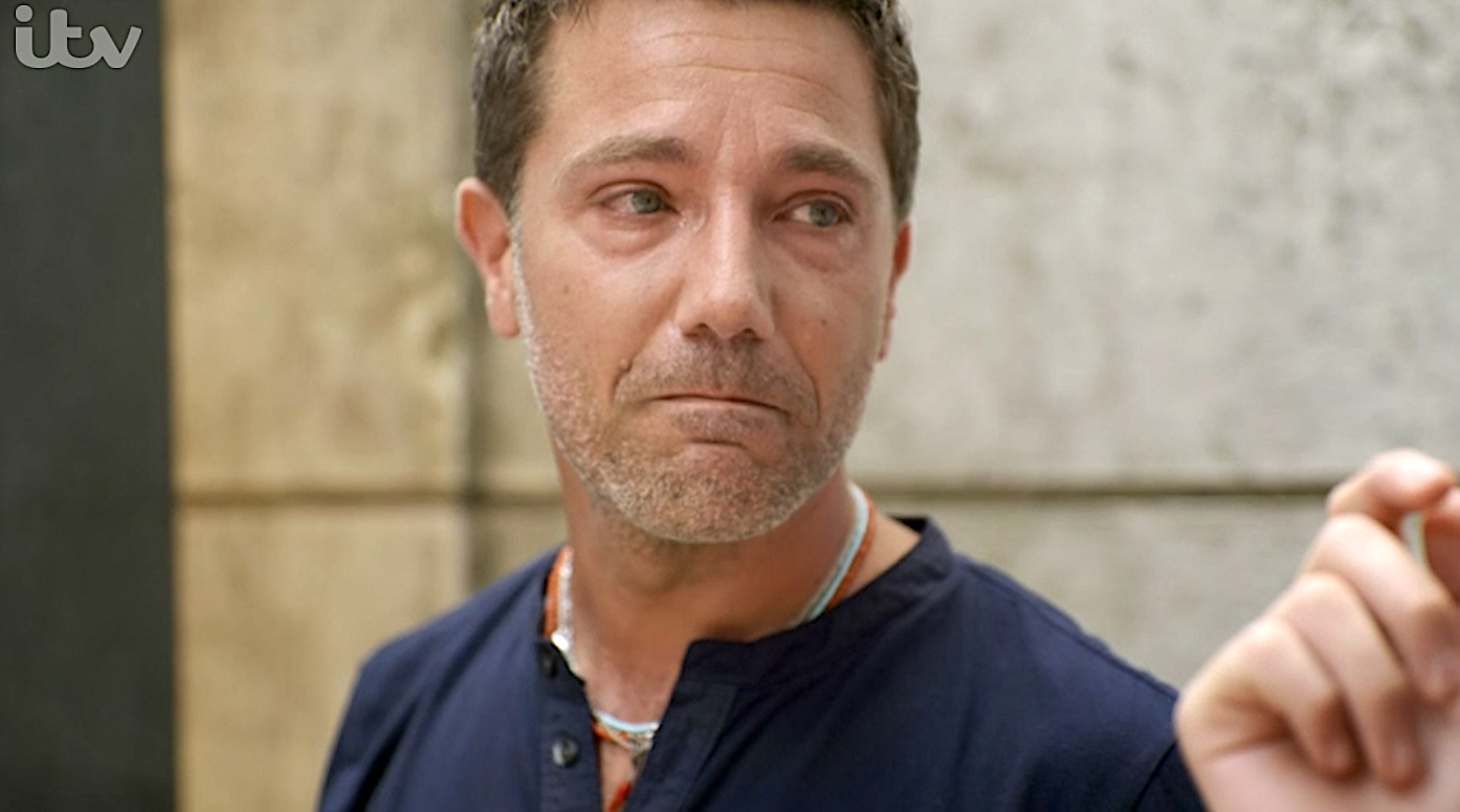 Gino D'Acampo teared up in Italian Family Adventures 