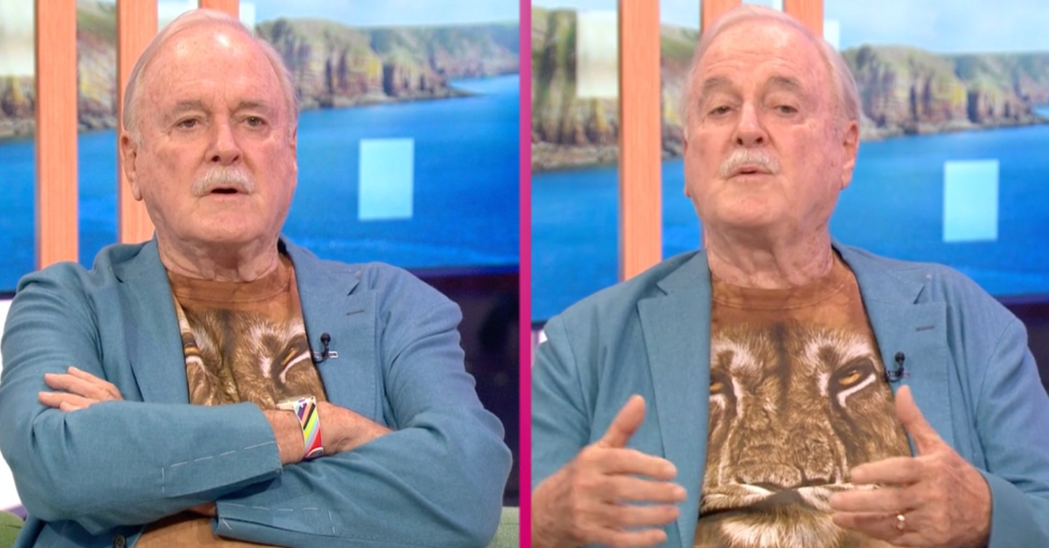 John Cleese blasted as he talks about 'cancel culture' on The One Show and calls female presenter "darling"