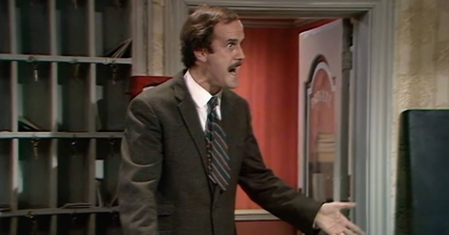 As well as Monty Python, John Cleese is best known for Fawlty Towers