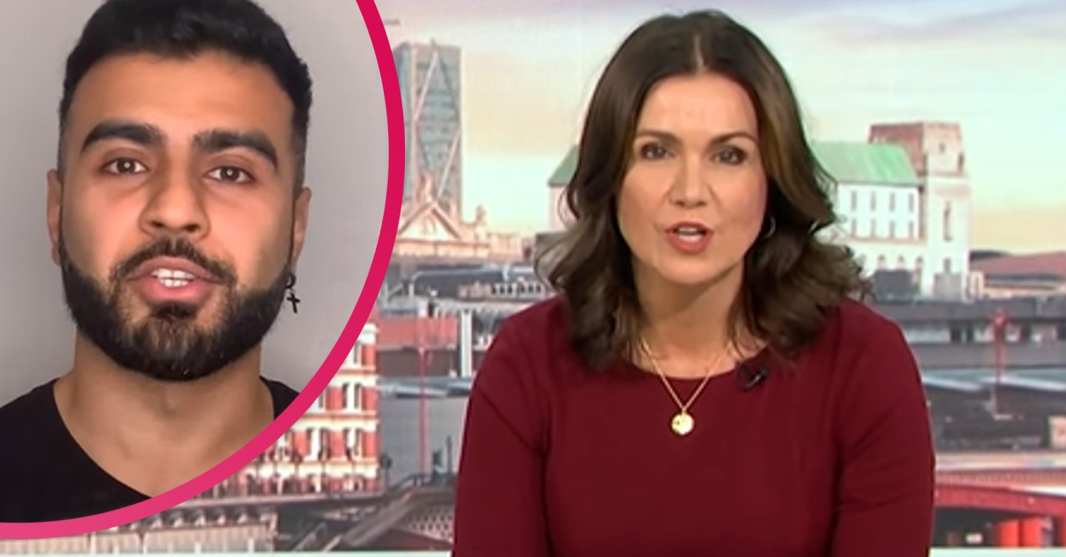 Susanna Reid and GMB guest today