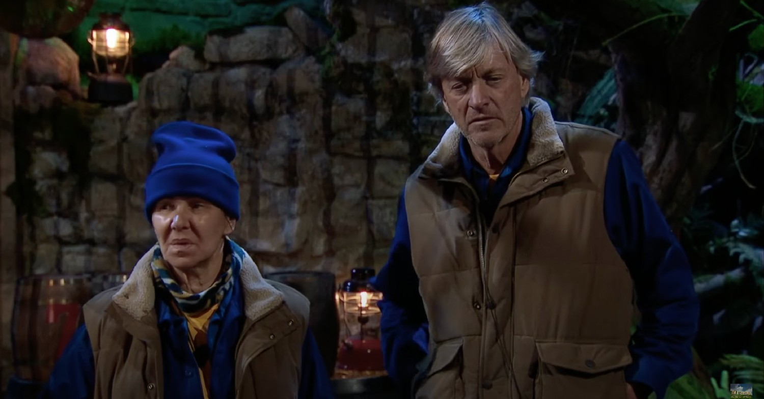 Richard Madeley and Arlene Phillips on I'm A Celebrity