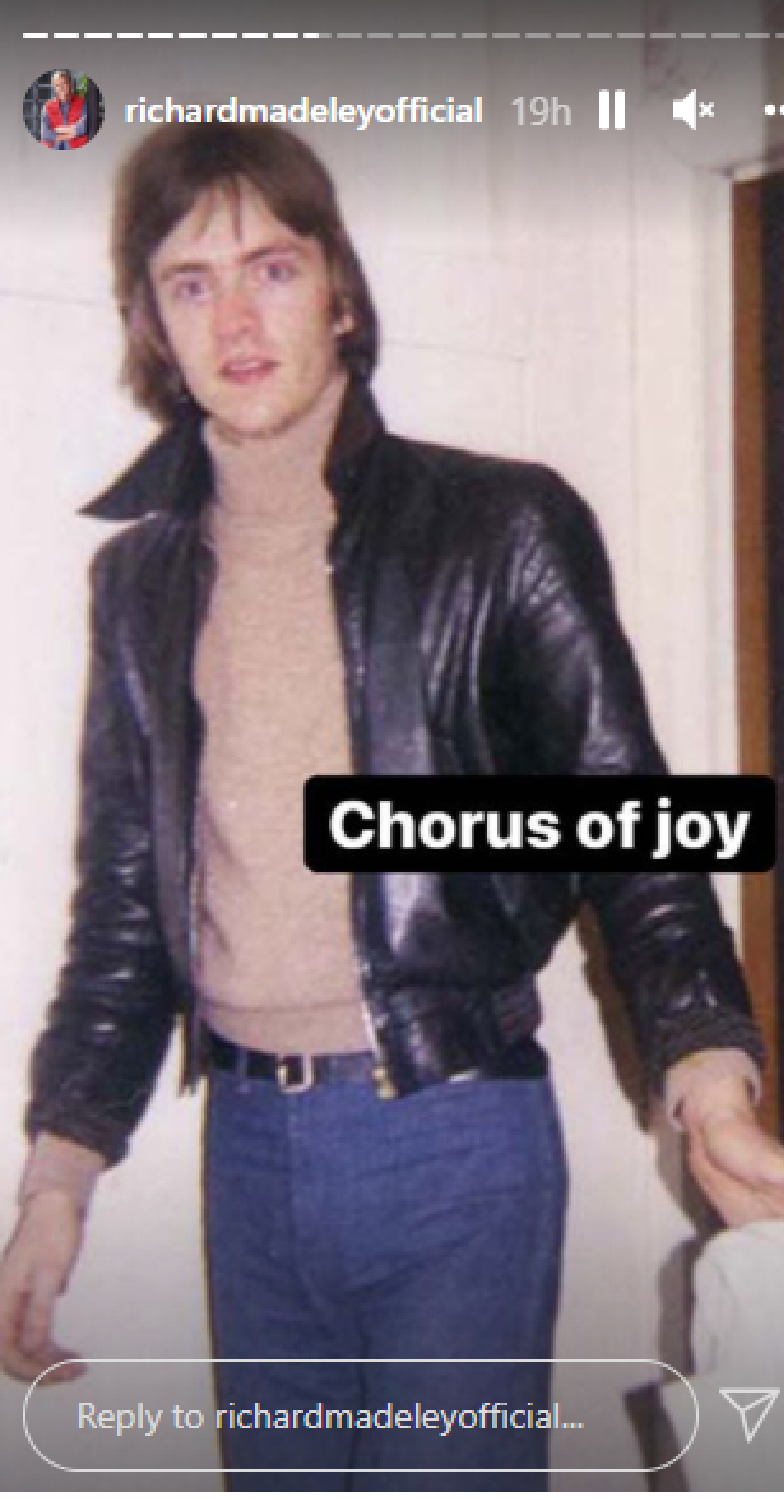 I'm A Celebrity star Richard Madeley in throwback pic