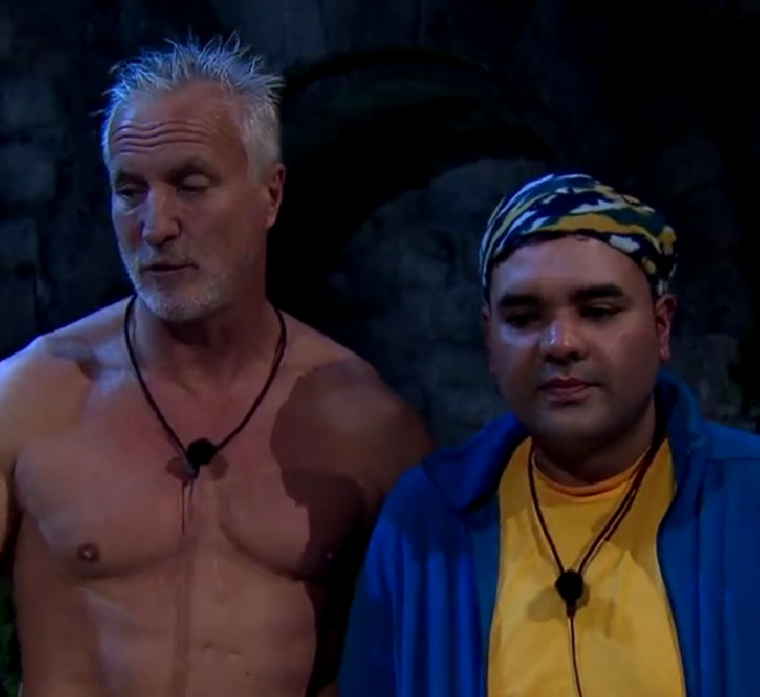 I'm A Celebrity Naughty Boy and David Ginola