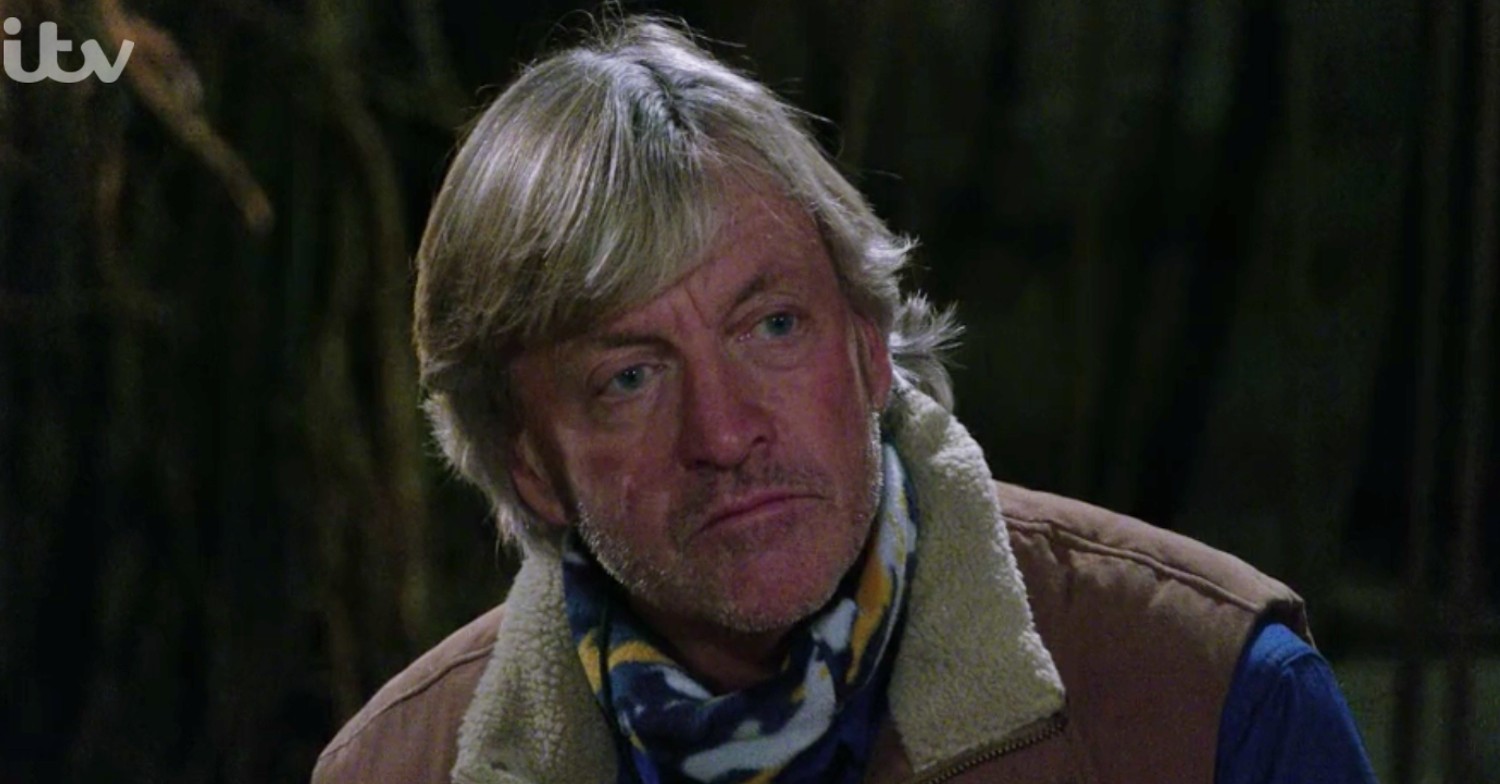 I'm A Celebrity Richard Madeley in hospital dash