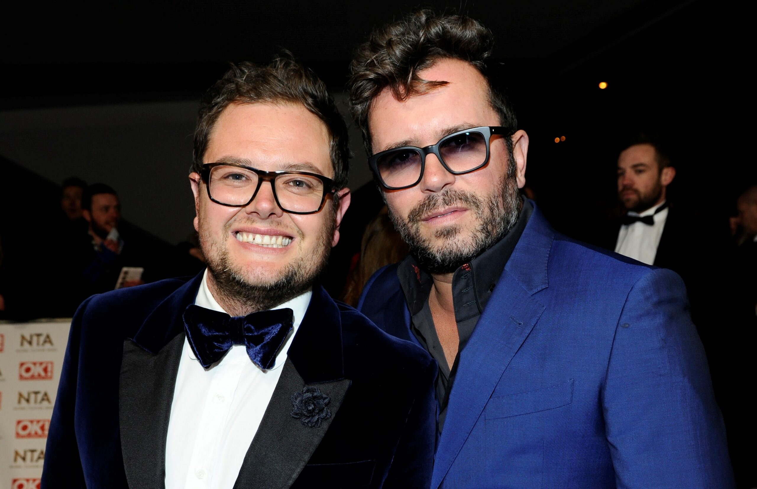Alan Carr and husband Paul Drayton