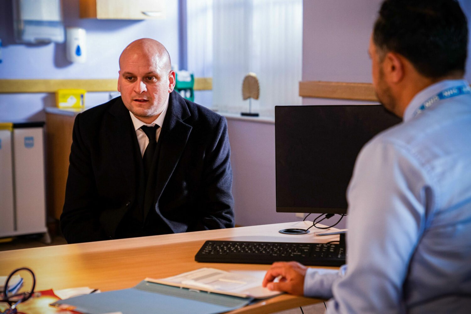 EastEnders Stuart can't believe it as he receives a breast cancer diagnosis on Monday December 6