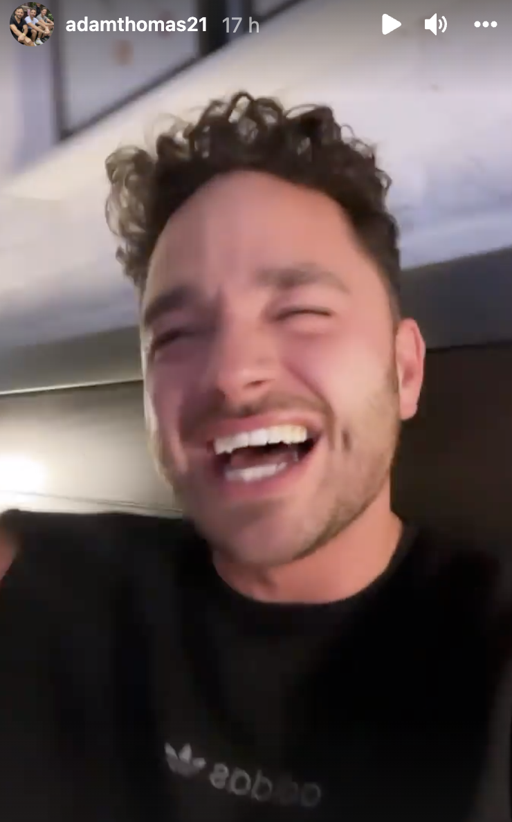 Former I'm A Celebrity contestant Adam Thomas 