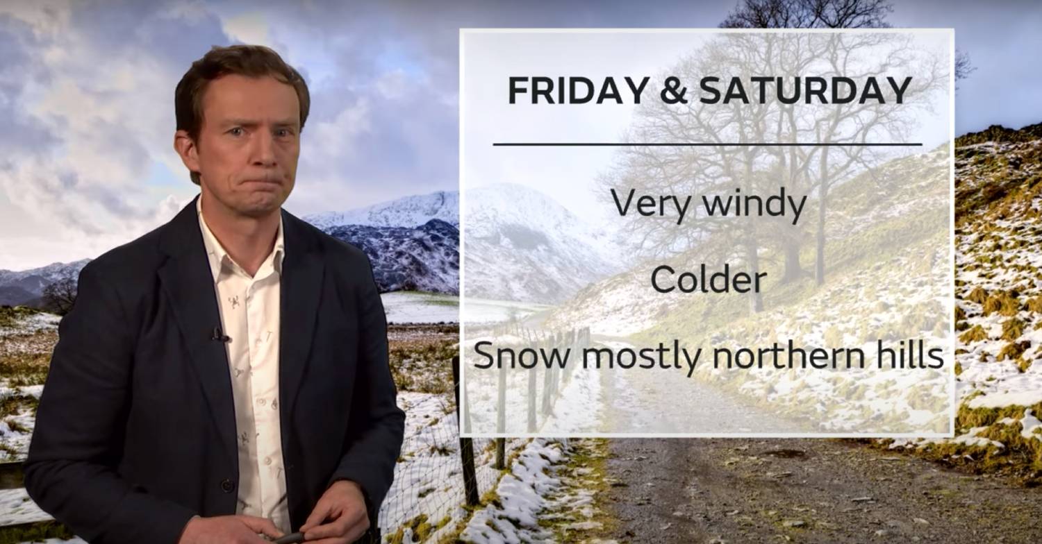 Forecaster Alex Deakin looks at the UK weather for later this week