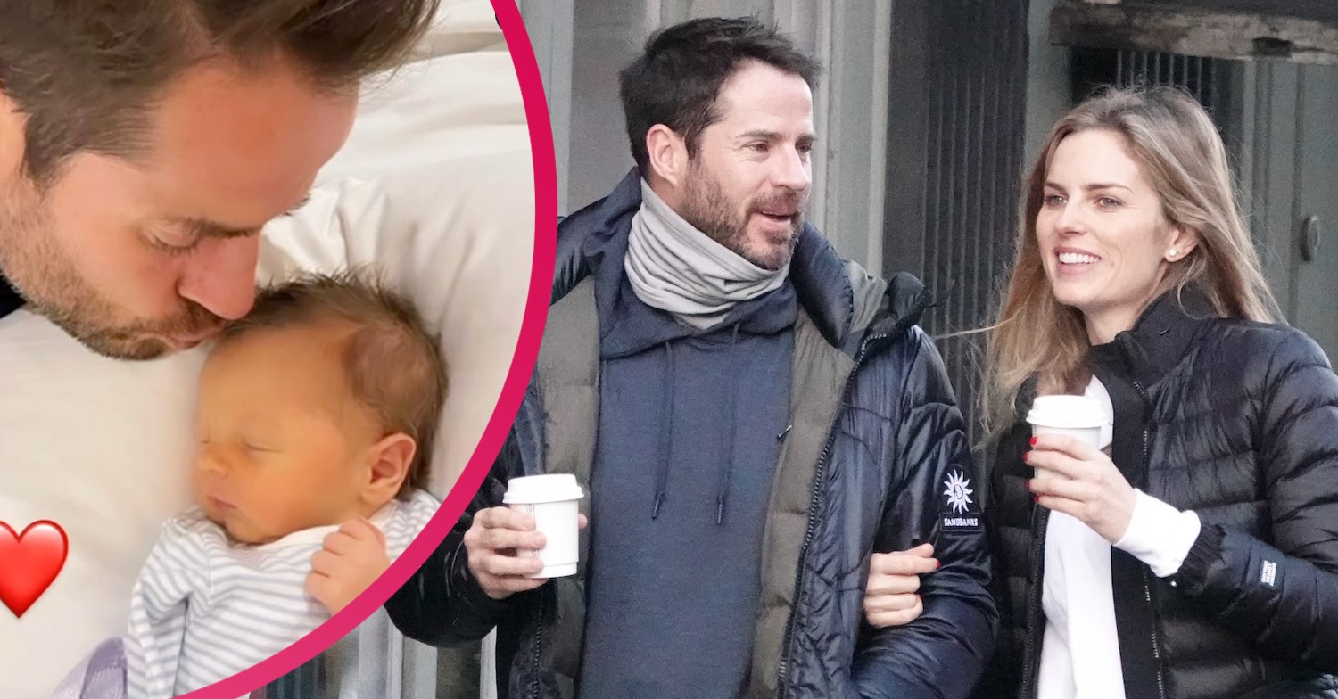 Jamie and Frida Redknapp welcome baby Raphael