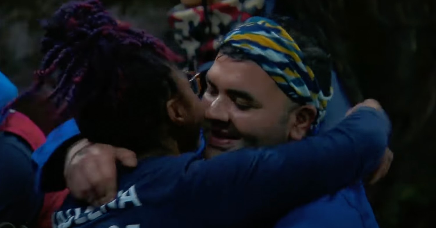 Naughty Boy and Snoochie Shy on I'm A Celebrity