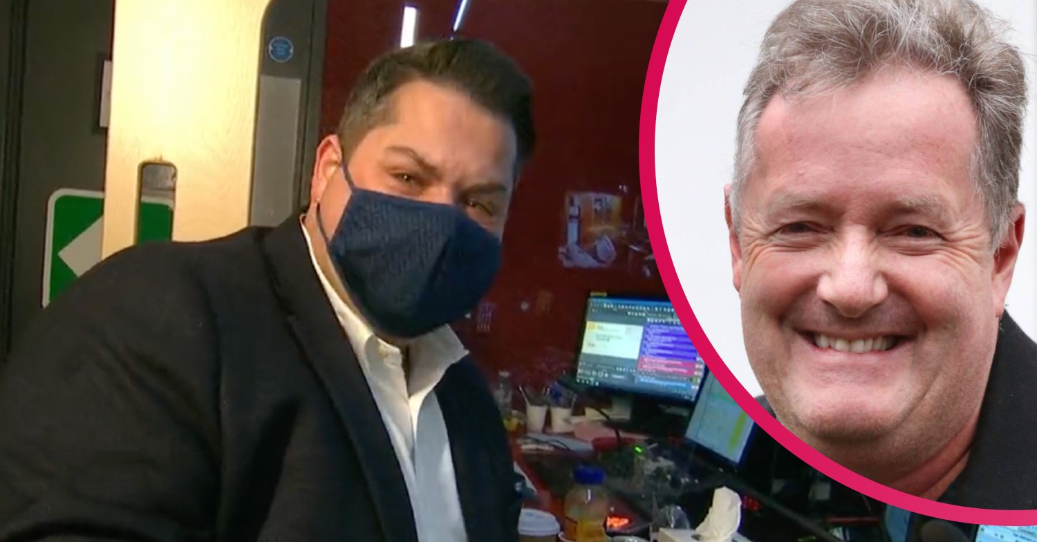 Piers Morgan and GMB director