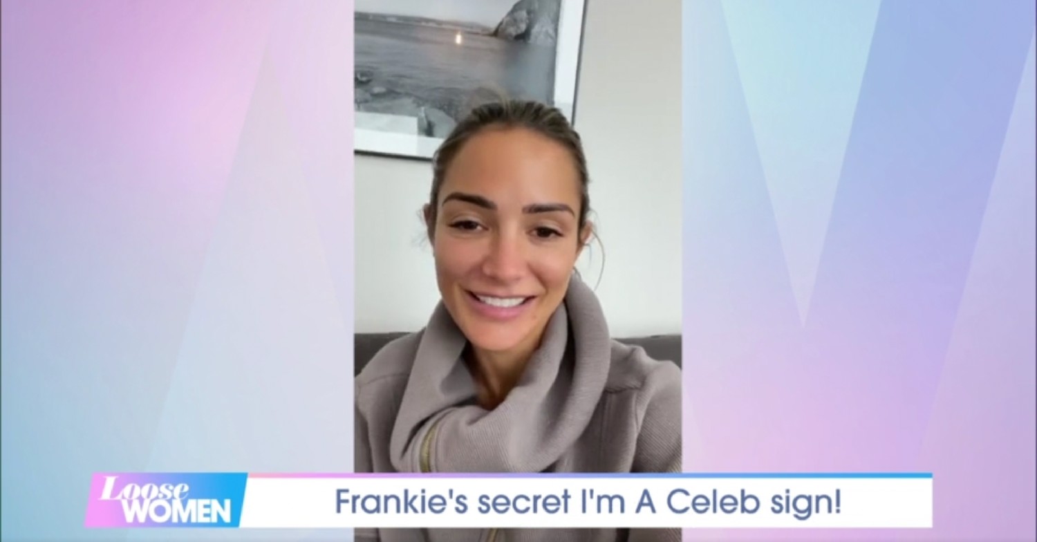 Frankie Bridge on I'm A Celebrity