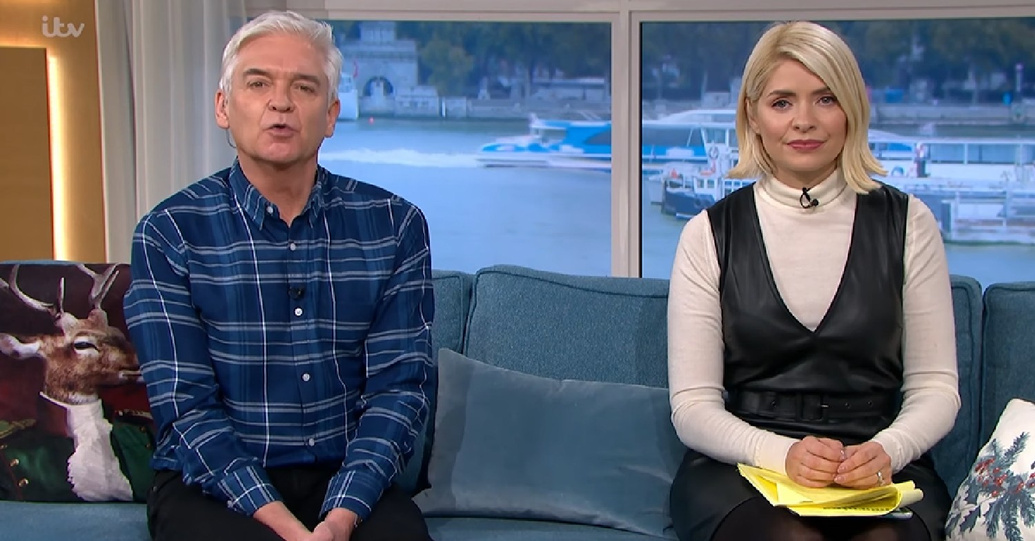 Phillip Schofield and Holly Willoughby on This Morning