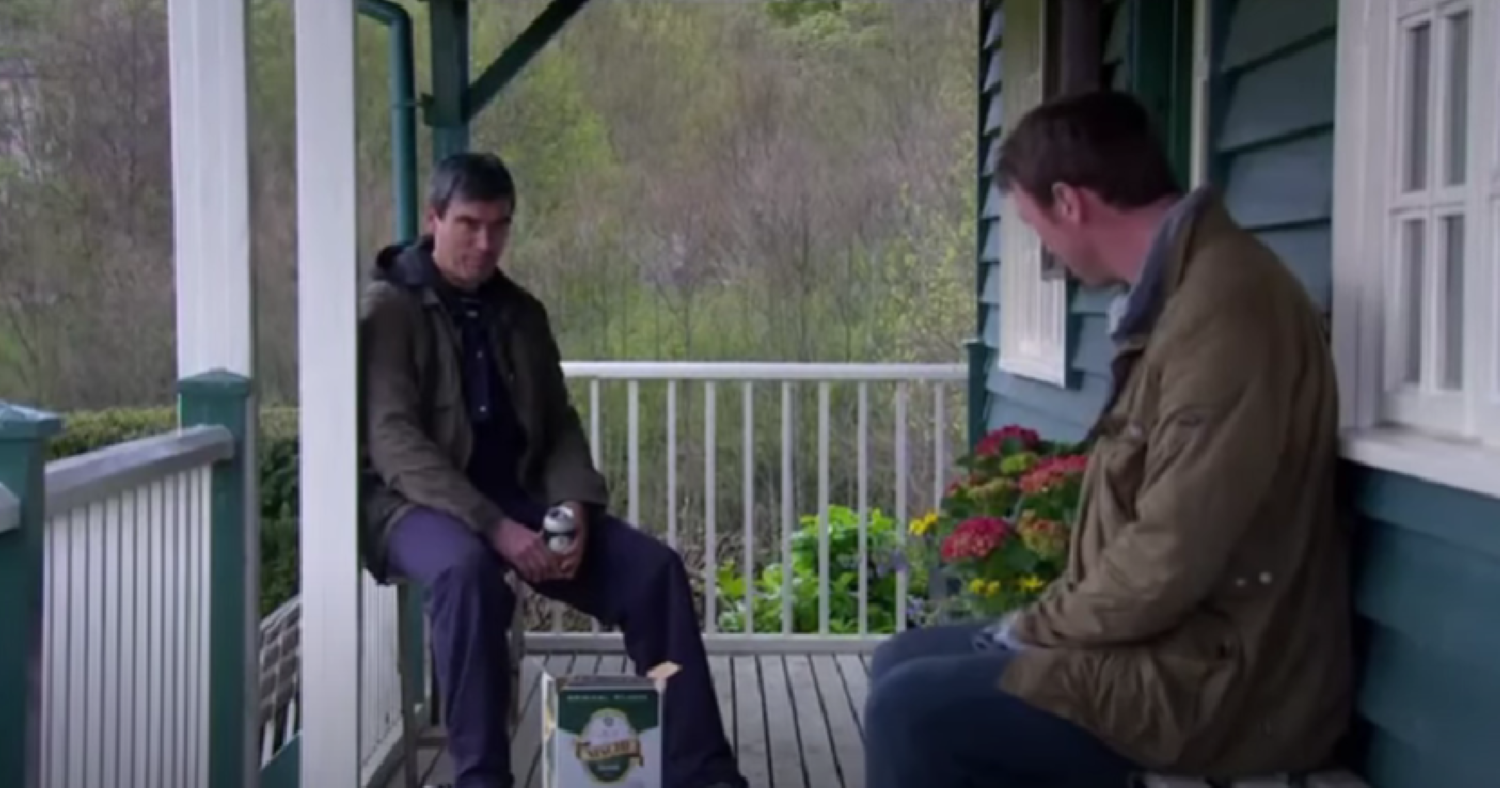 Who would have thought that Cain and Liam could be pals? (Credit: ITV)