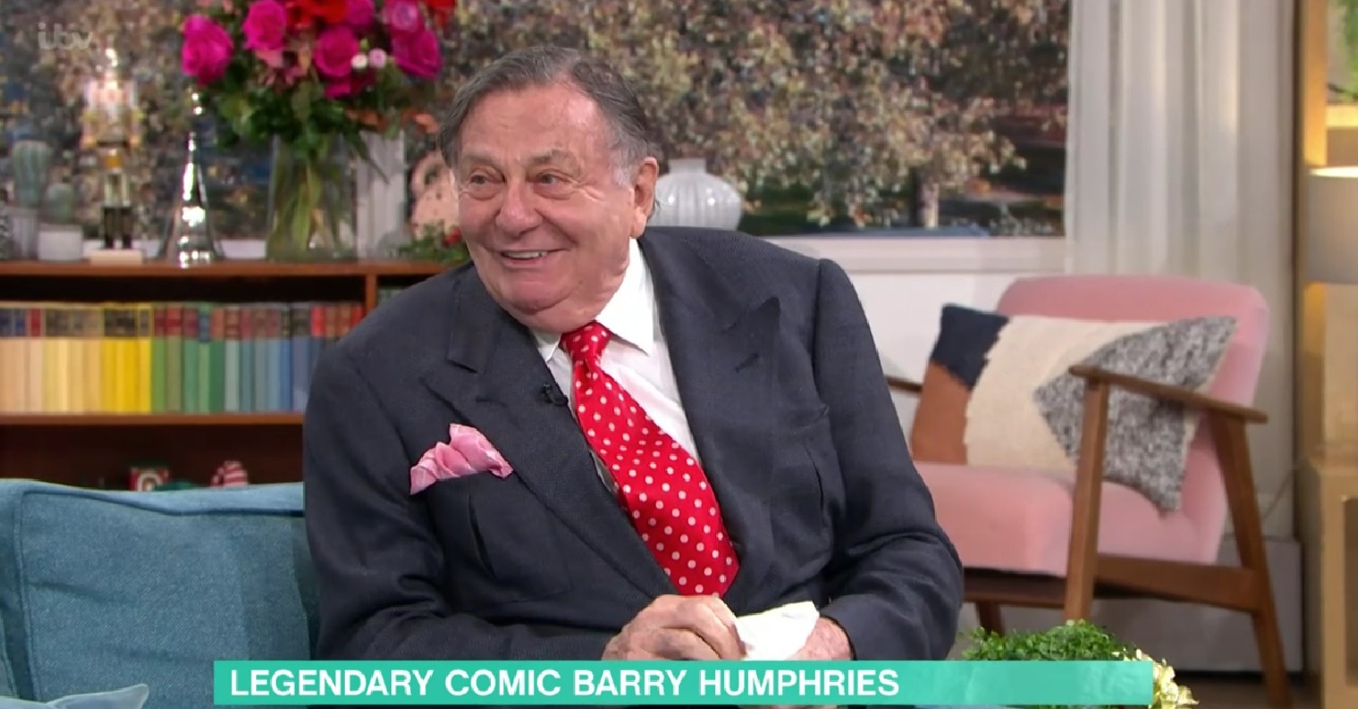 Barry Humphries on This Morning