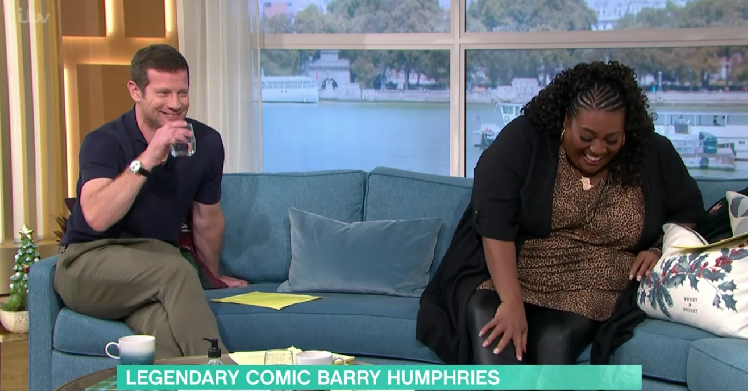 Barry Humphries on This Morning
