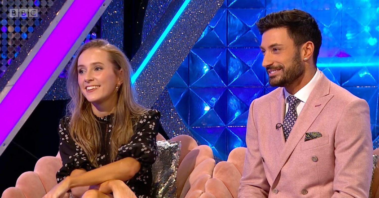 Rose Ayling-Ellis and Giovanni Pernice appearing on Strictly - It Takes Two