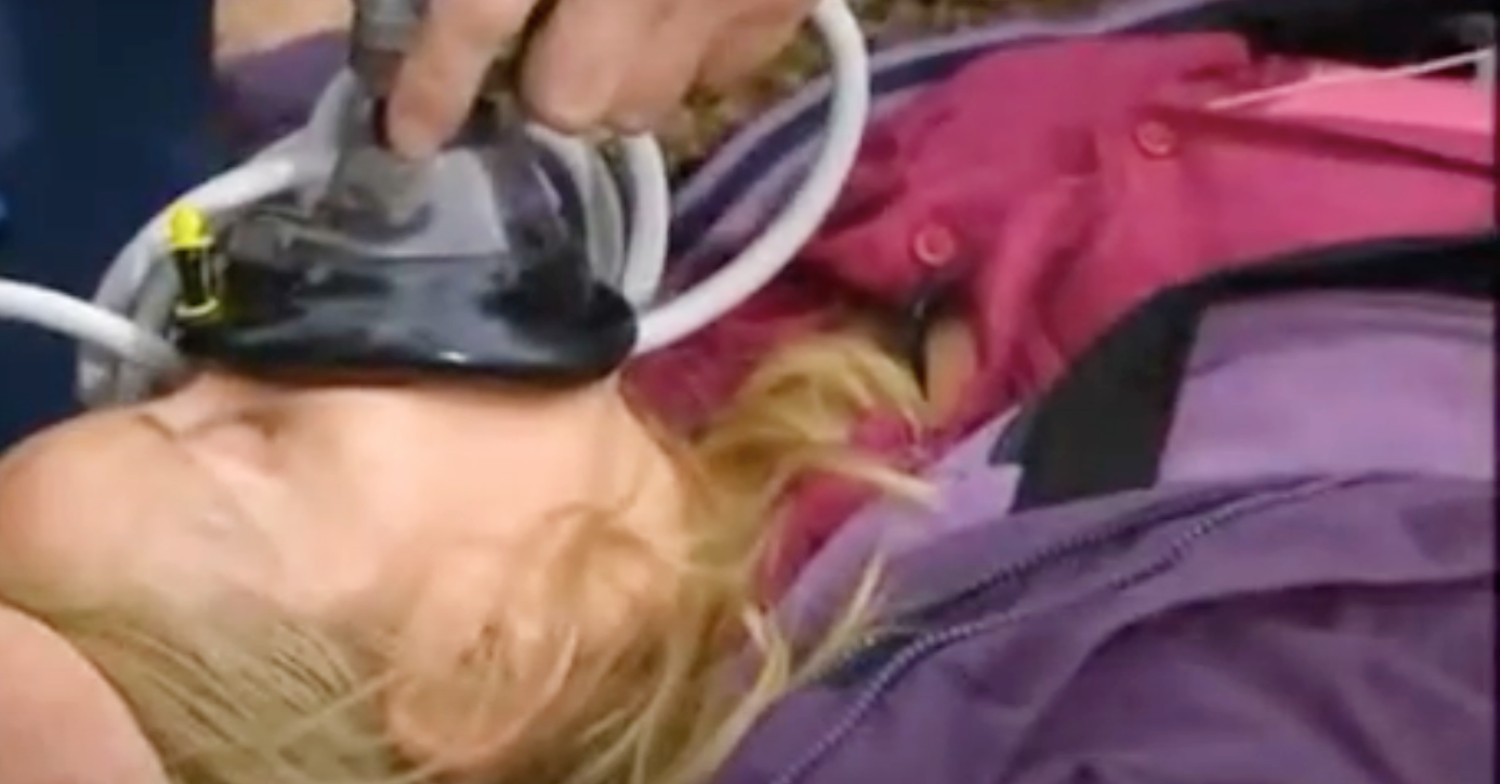 Gillian McKeith faints on I'm A Celebrity